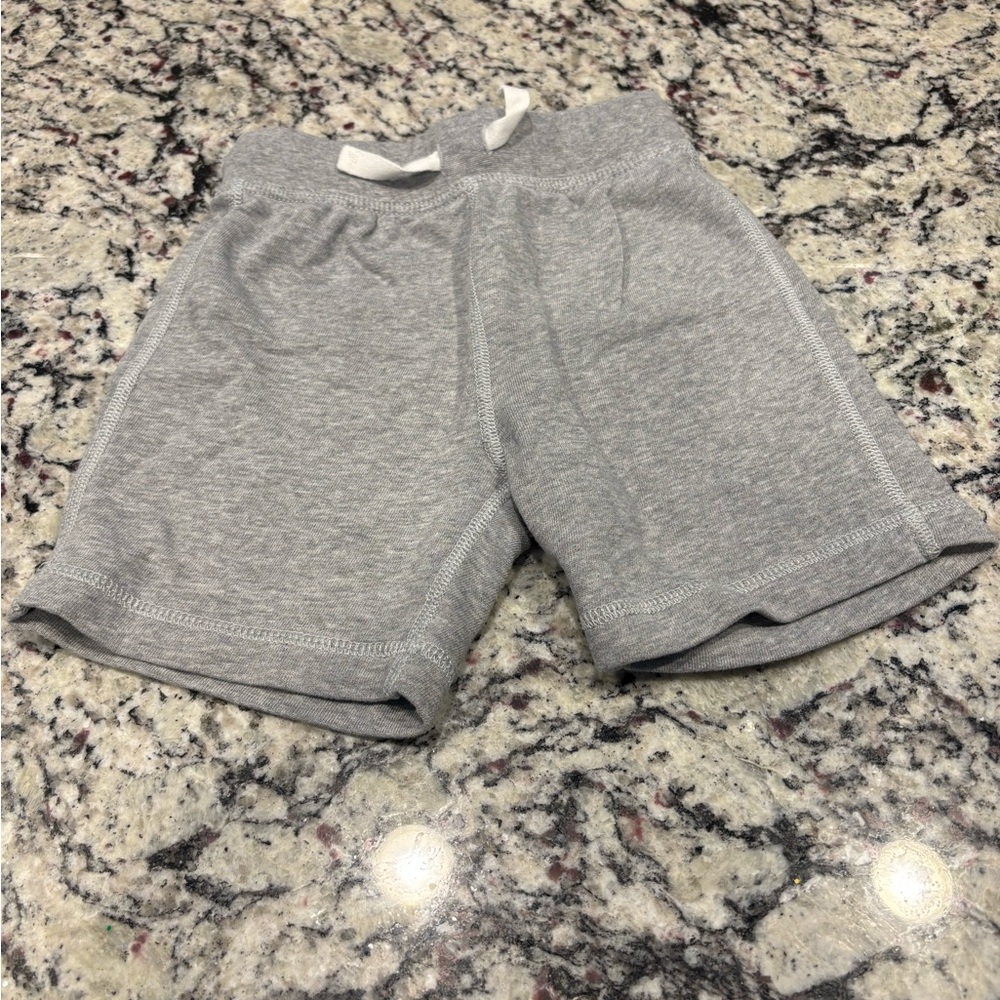 “Hanna Andersson” Gray Athletic Shorts, Size 4, EUC, Drawstring Waist